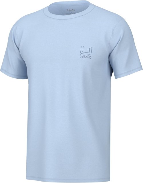 HUK Men's Fishing Graphic Tee - Performance Short Sleeve | Quick-Dry Fabric for Ultimate Comfort