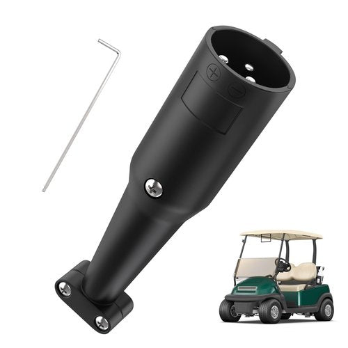 Panglong Club Car Charger Plug 48V, Golf Carts 48V Charger Cord Plug, Suitable for 1995-Up Club Car DS and Precedent Golf Carts, OEM #101828901, 1018289-01
