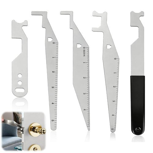 KAKUPPA 5 Pack Firefighter Multipurpose Leverage Tool, Emergency Rescue Tools for First Responders Firefighter, Heavy Duty Equipment