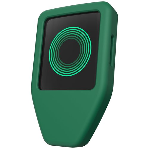 CVER Silicone Case for Trezor Safe 5, Full Coverage Protection, Screen & Port Access (Green)