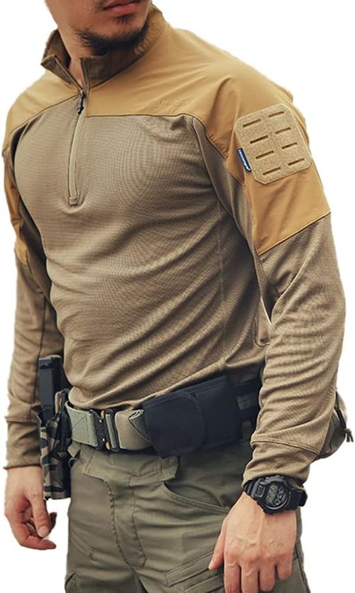EMERSONGEAR Tactical Quick-Dry Long Sleeve Shirts for Men | Ideal for Airsoft, Paintball & Hiking