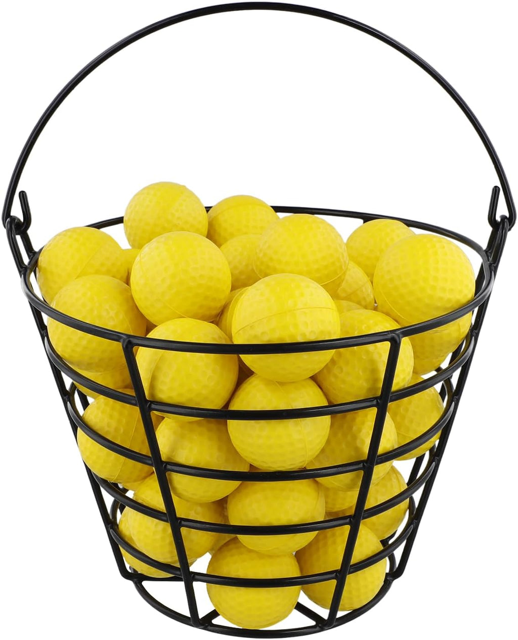 Roykaw Golf Ball Basket - Durable Container for 50 Balls | Convenient Handle for Easy Organization