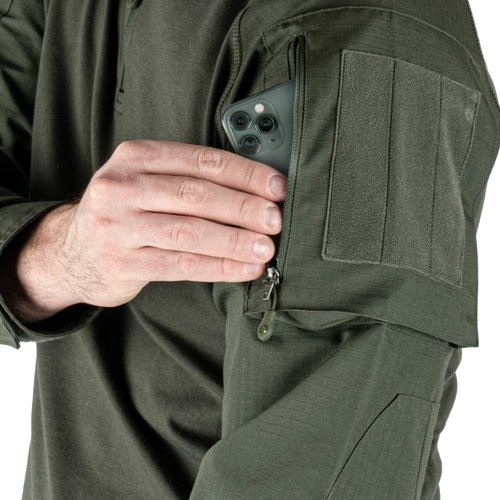 LA Police Gear Men's Combat Shirt - Lightweight Long Sleeve Tactical Uniform in Comfortable Fit