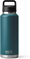 YETI Rambler 46 oz Bottle - Leakproof Vacuum Insulated Stainless Steel with Chug Cap | Agave Teal