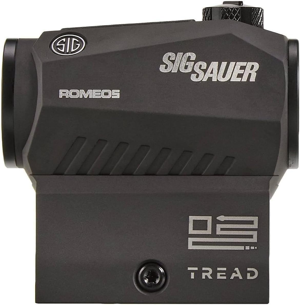 SIG SAUER Romeo5 1x20mm Red Dot Sight - High-Performance Waterproof & Fog-Proof 2 MOA for M400 Tread