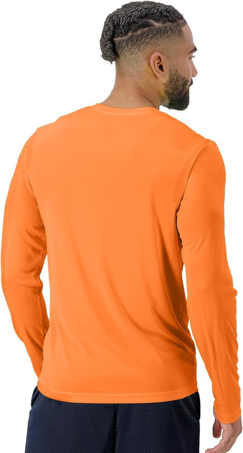 Hanes Sport Men's Long-Sleeve Performance T-Shirts - Cool DRI Moisture-Wicking, 2-Pack