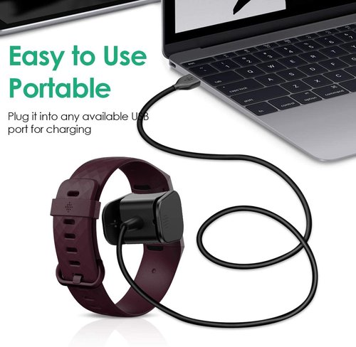 Master Cables Fitbit Charge 4 Charger Compatible with Fitbit Charge 4 ONLY (NOT for Charge 2 / Charge 3), Replacement Charging Cord Charger Cable Compatible with Fitbit Charge 4 Fitness Tracker