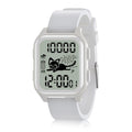 EZON T048 Digital Kids Watch for Teens Girls Boys,Sport Watch with Virtual Pet Cat Step Counter Stopwatch Pedometer Timer Alarm, No App Waterproof Fitness Tracker for Ages 7-18 (White)