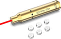 Tipfun Bore Sight - Cal 223, 5.56mm, 300 Win Mag, 22LR, 9mm, 6.5 Grendel, .338 Lapua, 30-30 | Red Dot Boresighter with Batteries