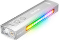 Wurkkos HD01 EDC Flashlight - 1200 Lumens Rechargeable with RGB & Green Light | Magnetic Pocket Light for Outdoors & Emergencies