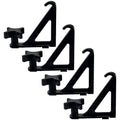 Trucktok Load Stops Replacement for T-Slot Truck Cross Bar Heavy Duty Ladder Firewood Skis Snowboard Kayak Most Truck Bed Rails Rack Systems（ 4 Pack）