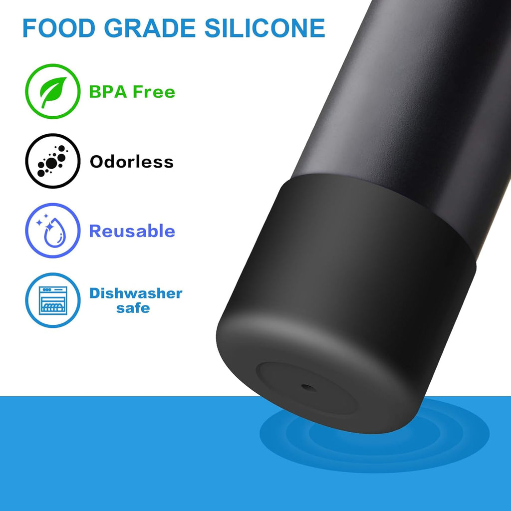 Yoelike Silicone Water Bottle Boot - Anti-Slip Protective Sleeve for Owala | 2 Colors, Dishwasher Safe, BPA Free