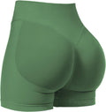 VOYJOY Women's Workout Shorts - Scrunch Butt Lifting Seamless Gym Biker Shorts | Multiple Sizes Available