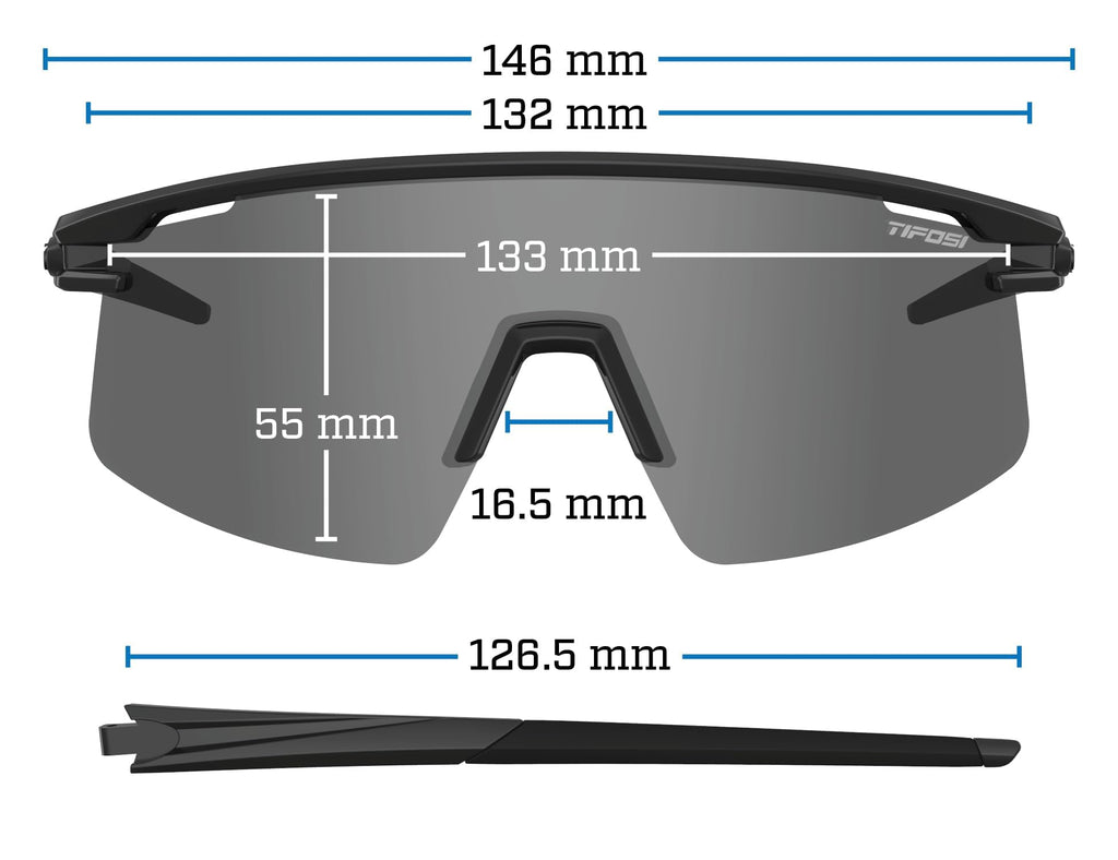 Tifosi Optics Moab Lite Sunglasses (Matte Bronze (Clarion Red Fototec))