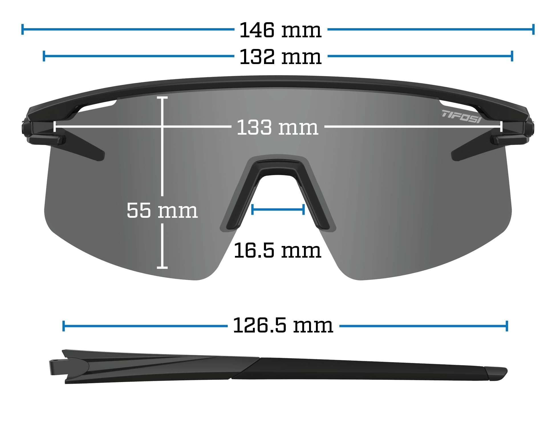 Tifosi Optics Moab Lite Sunglasses (Matte Bronze (Clarion Red Fototec))