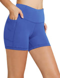 Baleaf Women's High Waist Biker Shorts - 8"/5"/3" Spandex Workout Shorts with Pockets for Yoga & Gym