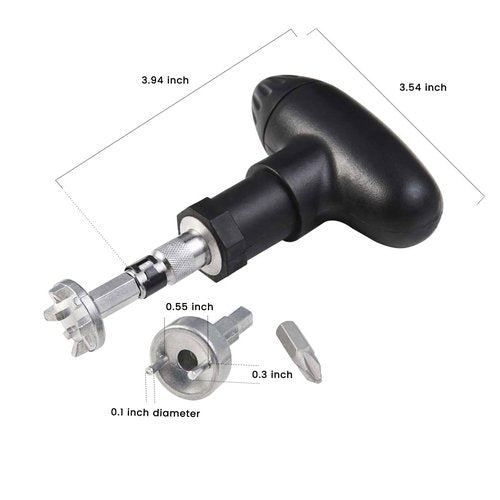 Shuzhu Golf Spike Wrench Shoes Removal Gifts Adjustment Tool Cleats Replacement Track Ripper Screw Install Stainless Steel Intech Aid Christmas