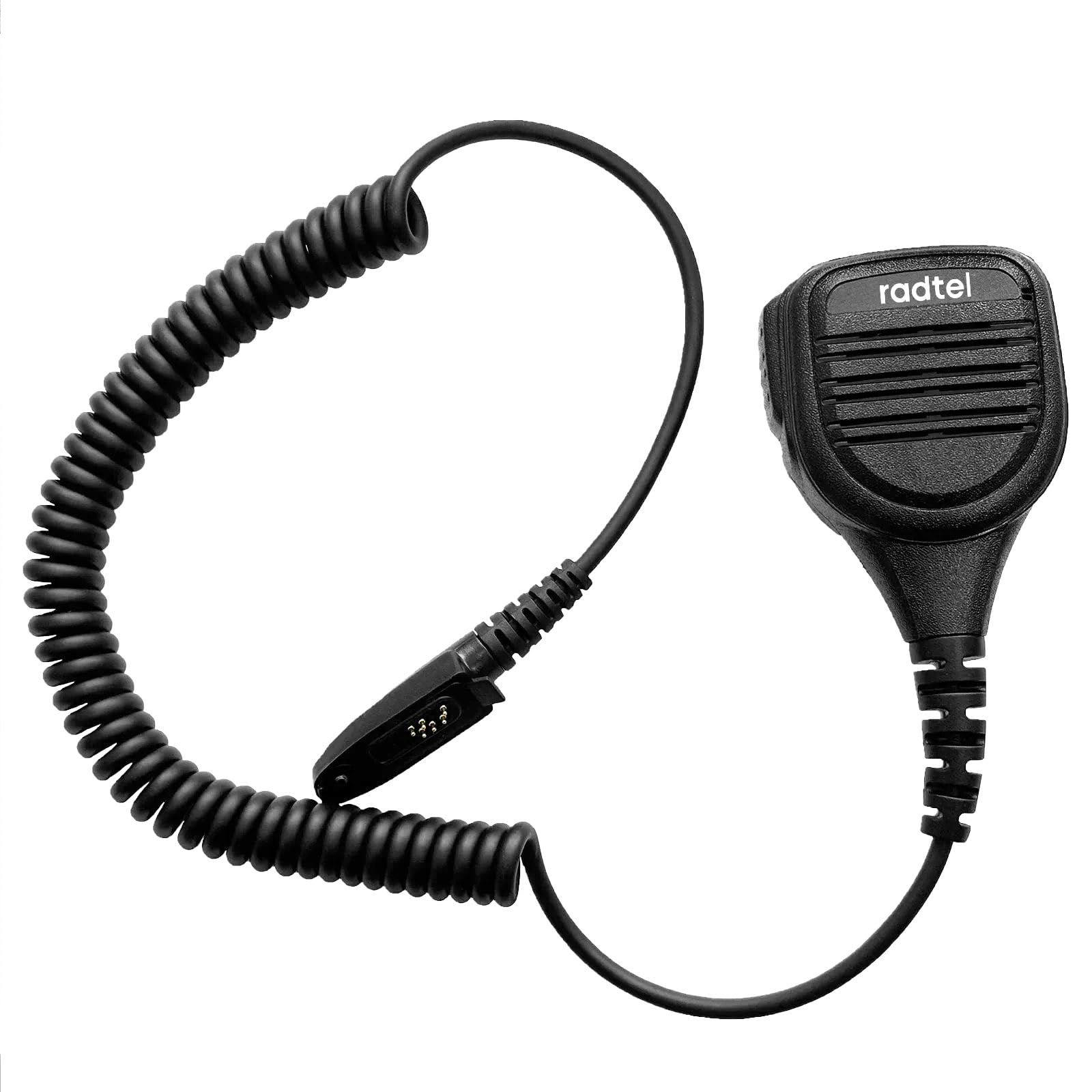 radtel Heavy Duty Waterproof Speaker Mic for RT-880 RT-880G RT-6D RT-6D PRO IRadio UV-98 Plus Radios, Noise-Cancelling Walkie Talkie Microphone