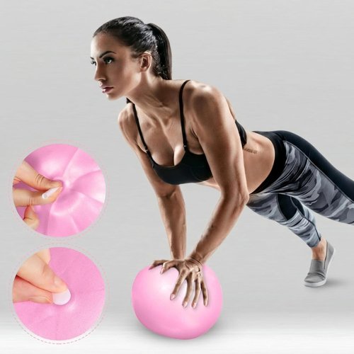 Aoriher 10 Pcs Mini Pilates Balls - 9 Inch Anti-Burst Yoga Balls for Stability & Core Workout