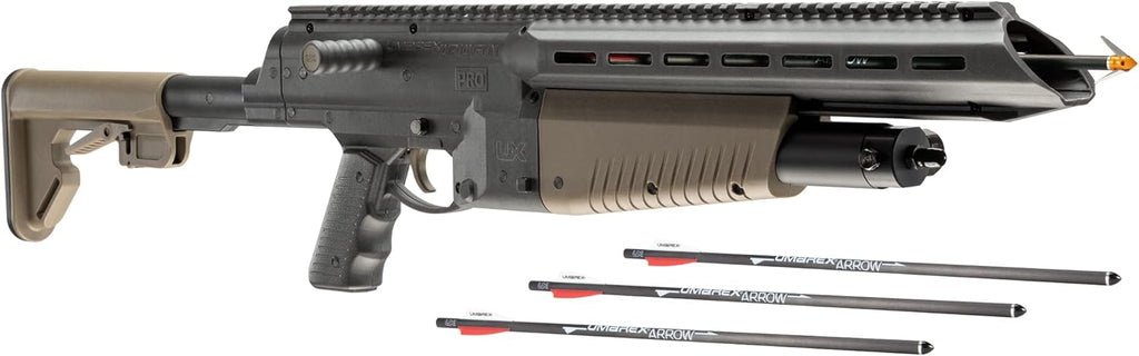 Umarex AirJavelin Pro Air Rifle - PCP Arrow Gun with 3 Carbon Fiber Arrows for Precision Shooting
