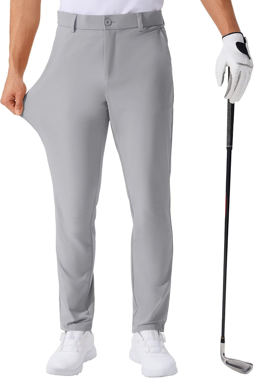 QPNGRP Men's Golf Pants - Lightweight Stretch Fabric | Available in 30", 32", 34" Inseam