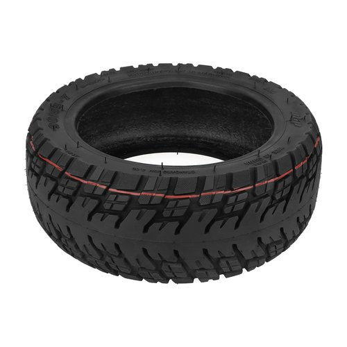 LHROPA 90/55-7 11-inch Rubber Explosion-proof Tubeless Tire + Straight nozzle Replace for Segway Ninebot SuperScooter GT1 GT2 Electric Scooter Tyre Parts