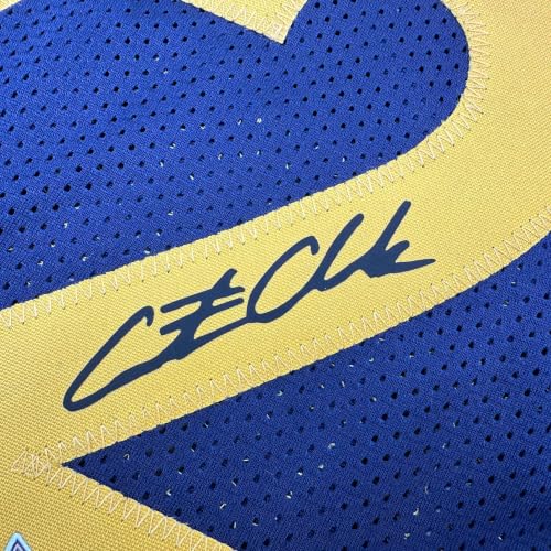 Facsimile Autographed Basketball Jersey Men's XL - Indiana Blue Collectible