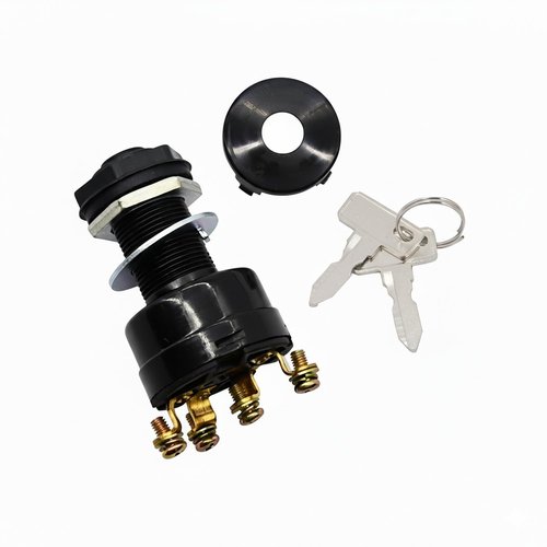 Manioiity Golf Cart Ignition Switch with Keys 12V for Club Car DS, Limo, Turf, Carryall I & II Gas Models 1996-Up, Replaces 1018263-01, 101826301, 1012505, 102515101, 430-168