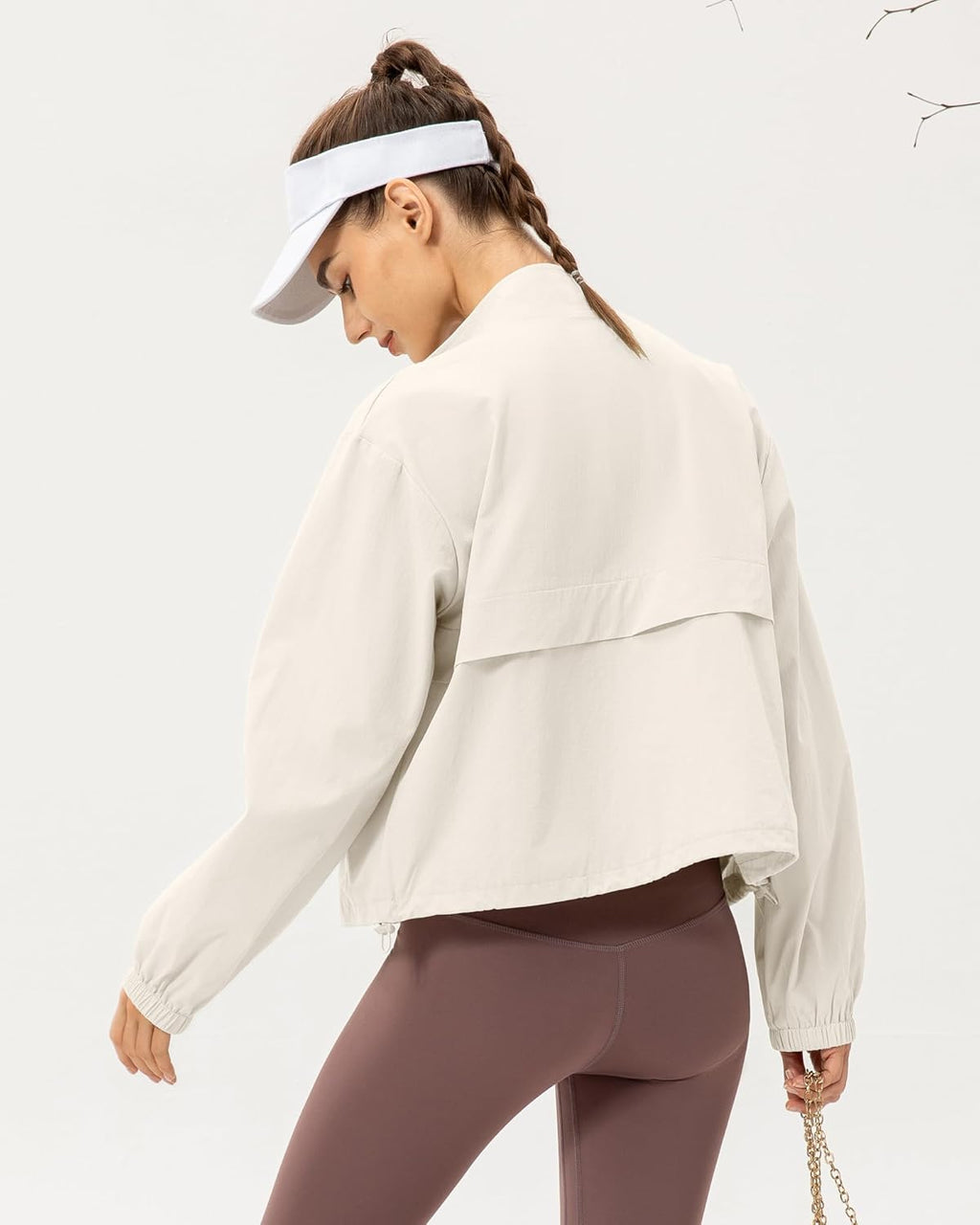 Skiennix Women's Lightweight Zip-Up Athletic Jacket - Sun Protection & Stand Collar | Outdoor Wear
