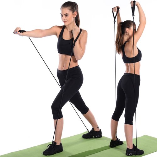 Resistance Bands,Pull Up Exercise Bands with Handles Door Anchors Compatible with Billy's Bootcamp,Weight Loss,Strength Home Workouts Training,Physical Therapy,Yoga,Pilates.(Black)
