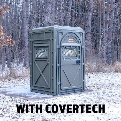 Covertech HD Camo Window Cover for Hunting Blind - Realtree APX, 24”x59”