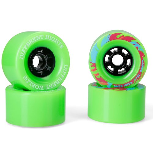 vanpro DIY Electric Skateboard Longboards Wheel 90MM 9052 pu for Cruising, Carving, Free-Style, Wheels Flywheels 608rs Bearings Cored Classics Wheel