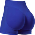 VOYJOY Women's Scrunch Butt Lifting Gym Shorts - Seamless Workout Biker Shorts in Multiple Sizes