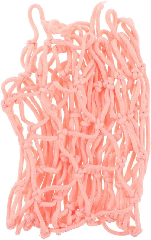 BESPORTBLE Luminous Pink Basketball Net - Durable Polyester Mesh for Easy Outdoor Installation | All Ages