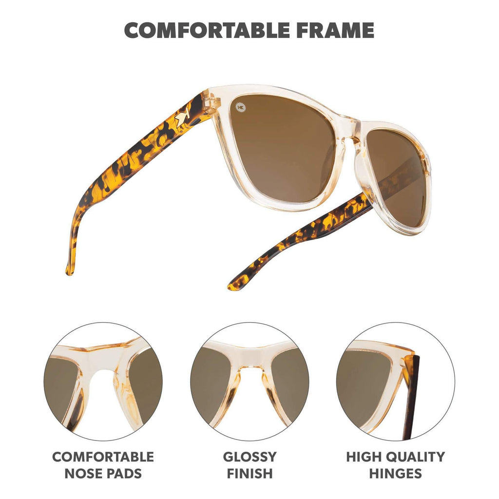 Knockaround Premiums Polarized Sunglasses for Men & Women - UV400 Protection