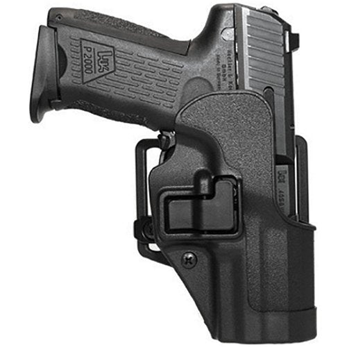 BLACKHAWK Serpa CQC Belt Loop and Paddle Holster For Glock 26/27/33, Right Hand, Matte Black - 410501BK-R