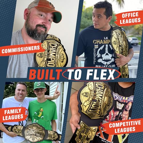 Heavyweight Fantasy Football Championship Belt - TrophySmack