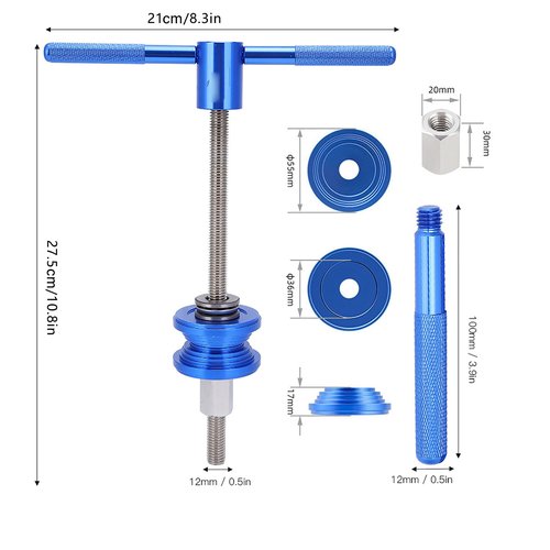 Ejoyous Headset Press Tool, Headset BB Bottom Bracket Press in Installation Tool for Mountain Repair Accessories