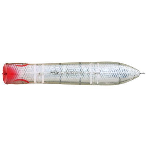 Berkley Cane Walker Topwater Fishing Lure, Olive Shad, 5/7 oz, 110mm Topwater, Heavy Tail Weight for Long-Distance Casting, Equipped with Fusion19 Hook