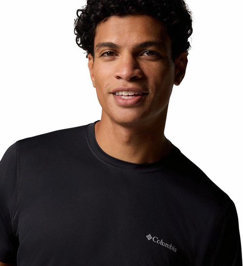 Columbia Men's Zero Rules Lightweight Short Sleeve Crew - Breathable Comfort | Perfect for Outdoor Activities