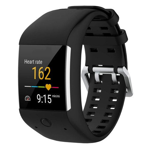 QGHXO Band for Polar M600, Soft Adjustable Silicone Replacement Wrist Watch Band for Polar M600 Watch