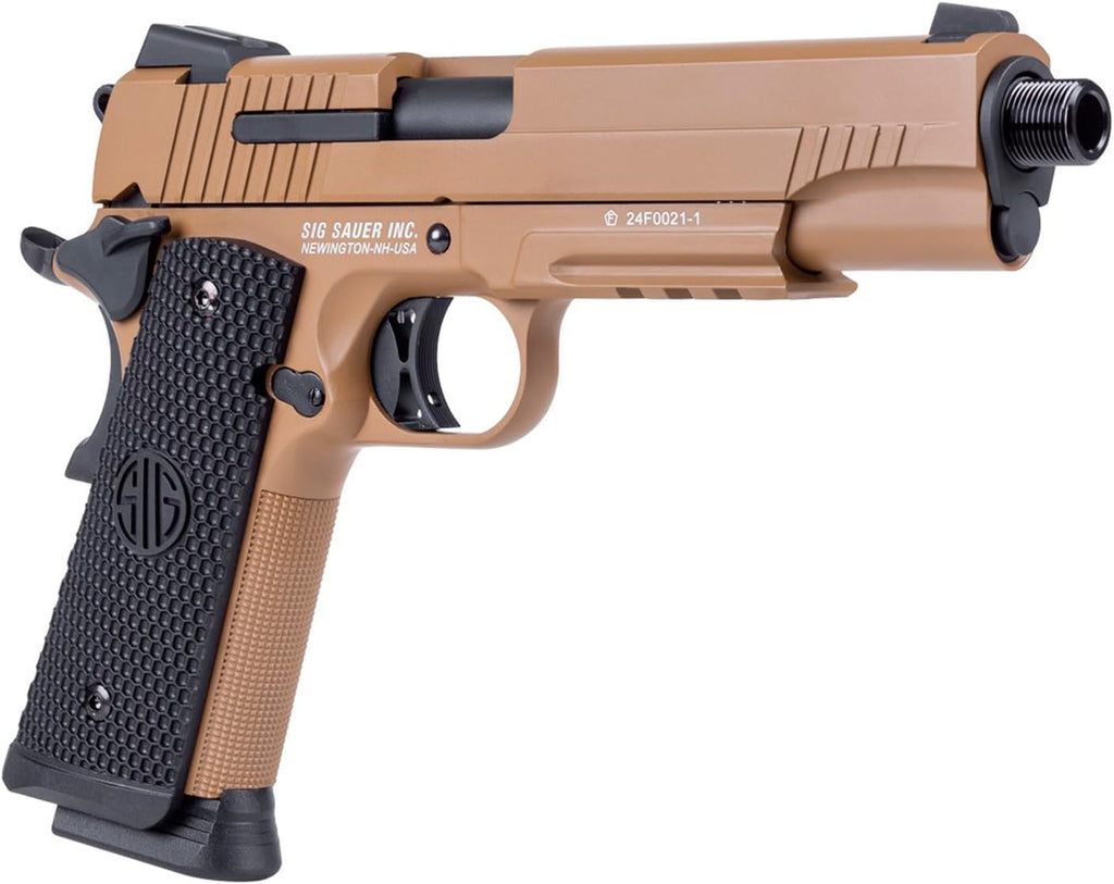 Sig Sauer 1911 Emperor Scorpion Air Pistol - 4.5mm CO2-Powered Semi-Auto with 17rd Magazine