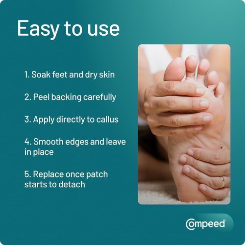 Compeed Plasters for Cum - Medium - 24 Gr