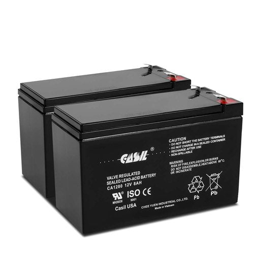 Casil Compatible with Razor MX350 Battery Upgrade Kit Razor MX400 Reliable Batteries for MX350 Perfect Replacement for Razor E325 E300 E225 E200 Ground Force Drifter Dune Buggy Models