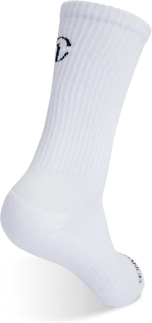CULTURE & NATURE Athletic Performance Cushion Crew Socks - 6 Pack for Men & Women