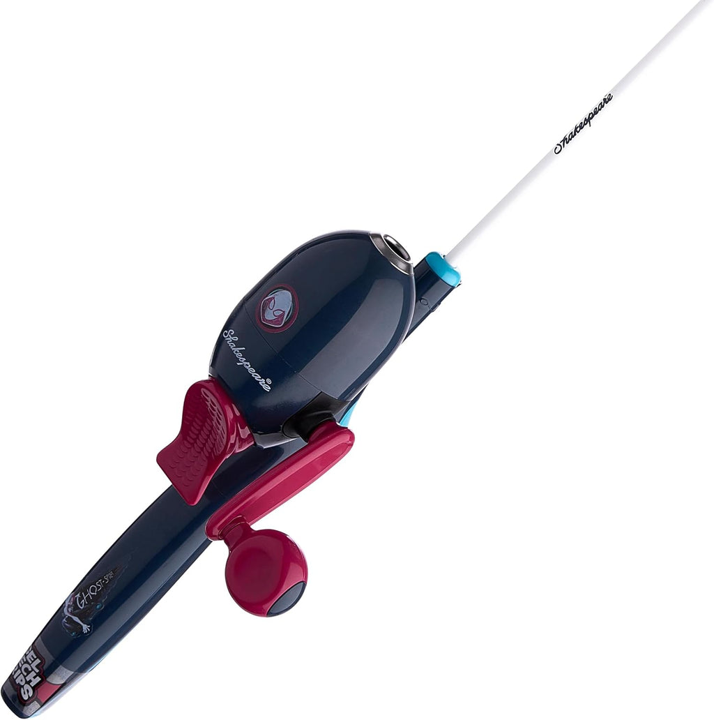 Shakespeare Youth Fishing Reel & Rod Combo - Lightweight Design for Easy Casting | Perfect for Beginners
