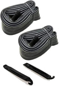 GAO 24-Inch Bike Tubes - Durable Schrader Valve MTB Inner Tubes with 2 Tire Levers | 24x1.75/1.95/2.10/2.125