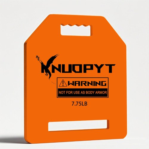 KNUOPYT Weight Vest Plate,Weighted Plate for Vest,Plate Carrier Weights 7.75LBS,Tactical Vest Plate for Push Ups, Pull Ups and Running Strength Training(1PCS)
