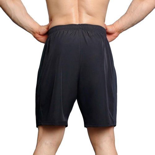 Gaglg Men's Athletic Shorts - Quick Dry Workout Running Shorts with Zipper Pockets | 7" 2-Pack