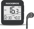 ROCKBROS GPS Bike Computer - Waterproof Cycling Odometer with Automatic Backlight & Large Display